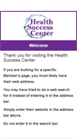 Mobile Screenshot of healthsuccesscenter.net